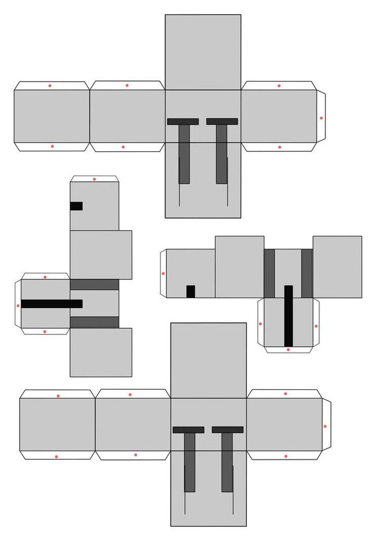 fnaf papercraft  Freddy Fazbear Plush Template by