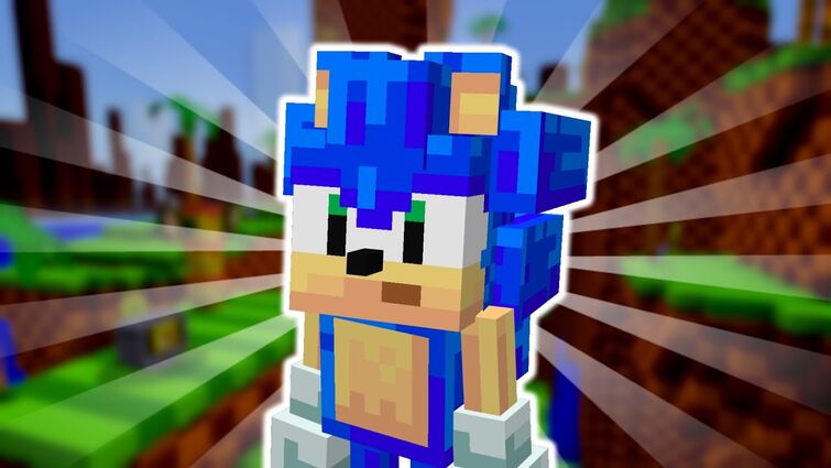 Sonic the Hedgehog in Minecraft Marketplace