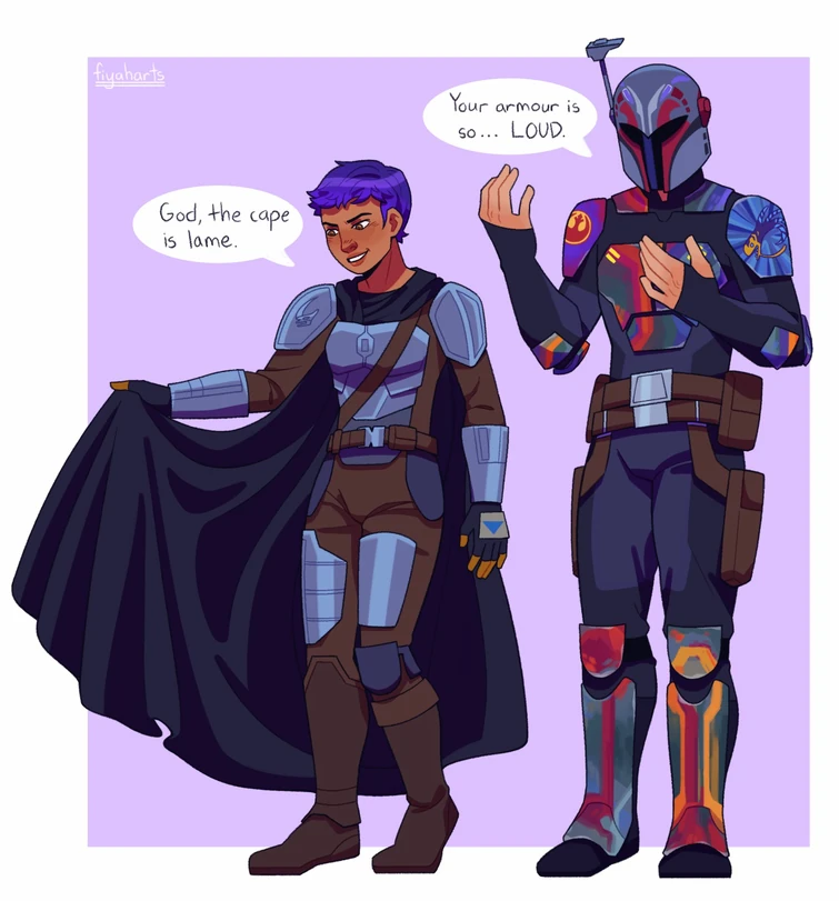 If Sabine Wren met Din Djarin (Part 2) Fandom