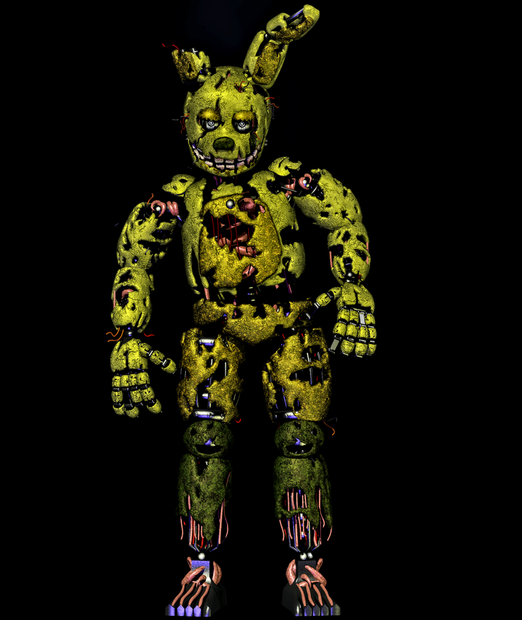 Glitchtrap and Springtrap are one in the same.