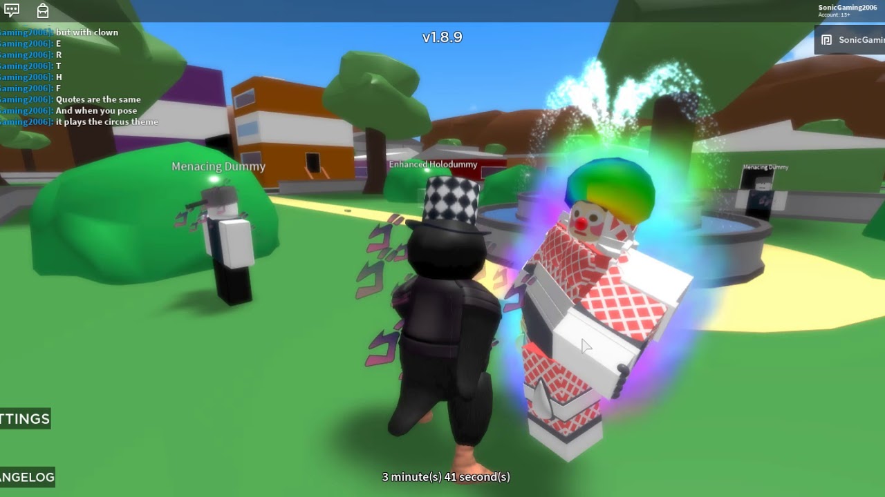This Would Be The Ultimate Stand Fandom - it the clown roblox game