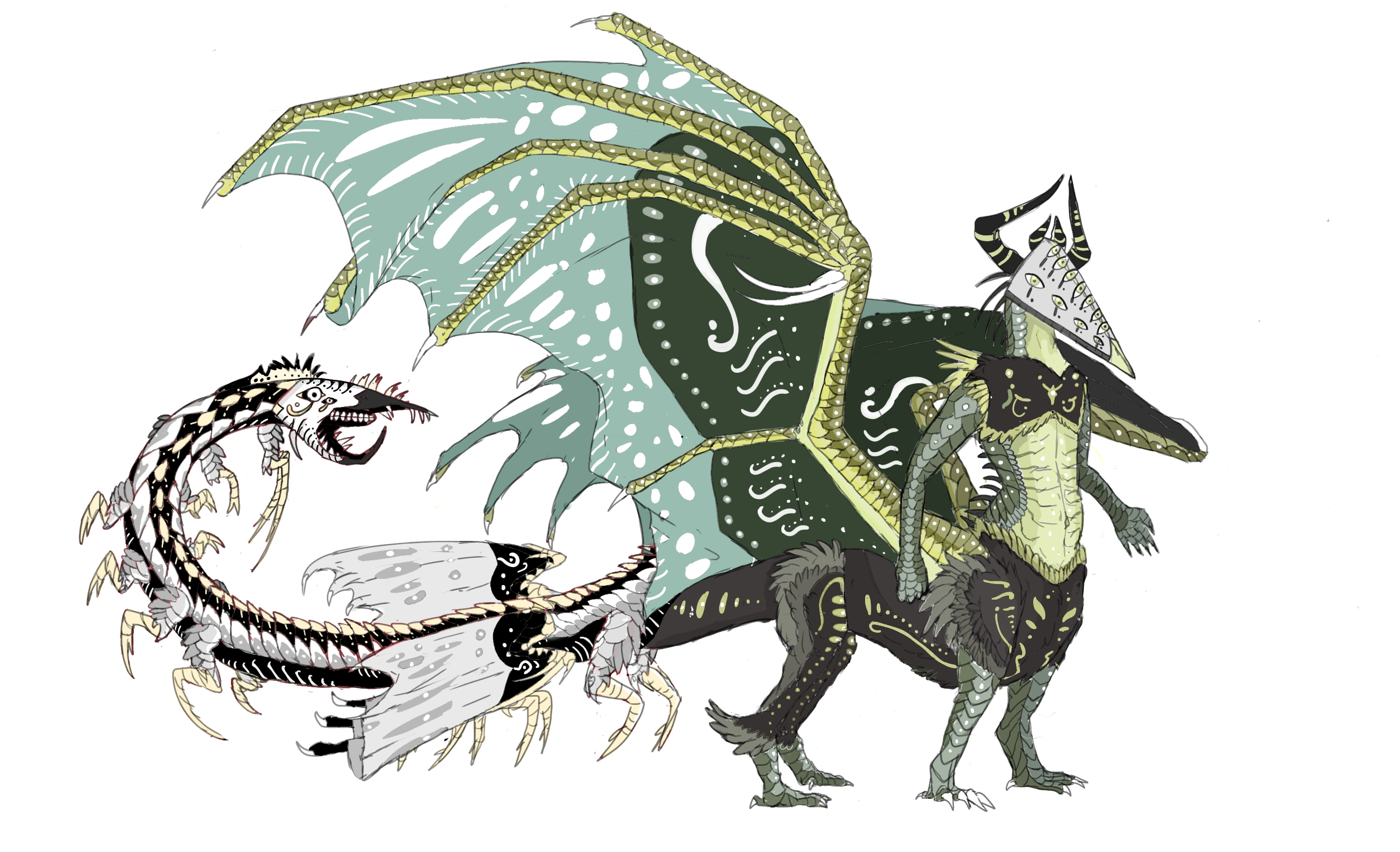Finished Fan dev creature, Ishmaiahli (click for higher quality) | Fandom
