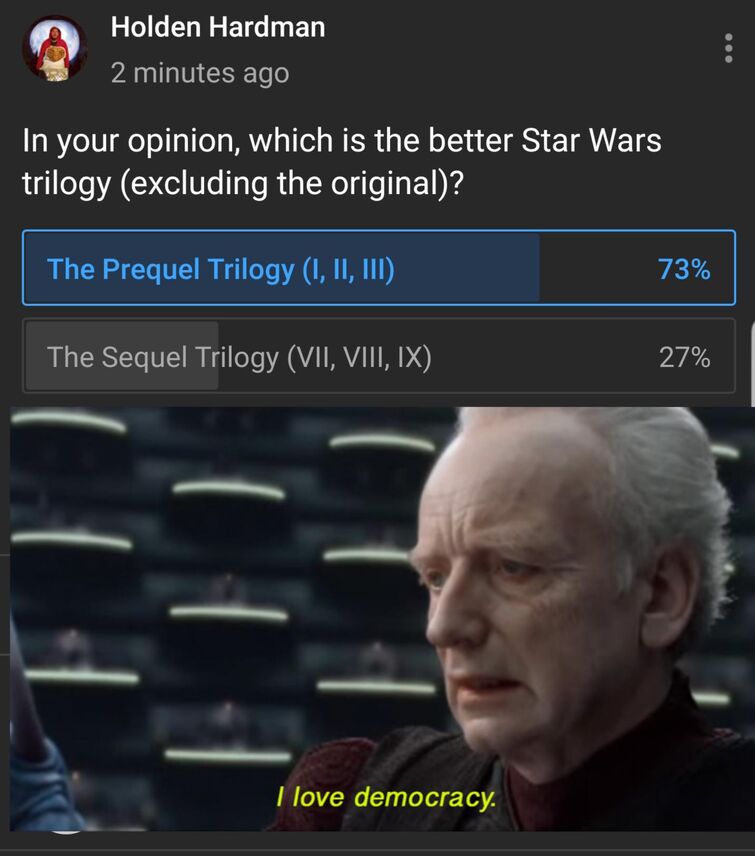 I love democracy Fandom