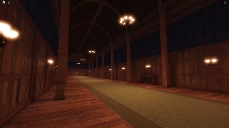 ArtStation - Seek's Hallway - Roblox Doors Recreation