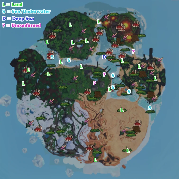 token map & pearl map! Fandom