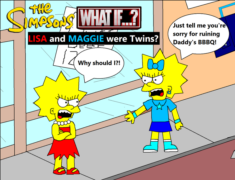 What if Lisa and Maggie were Twins? Picture #1: Lisa The Vegetarian