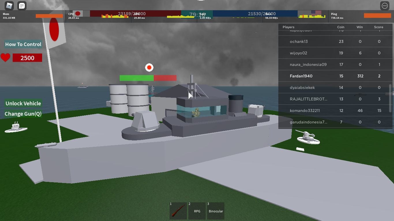 Roblox Naval Warfare Remastered