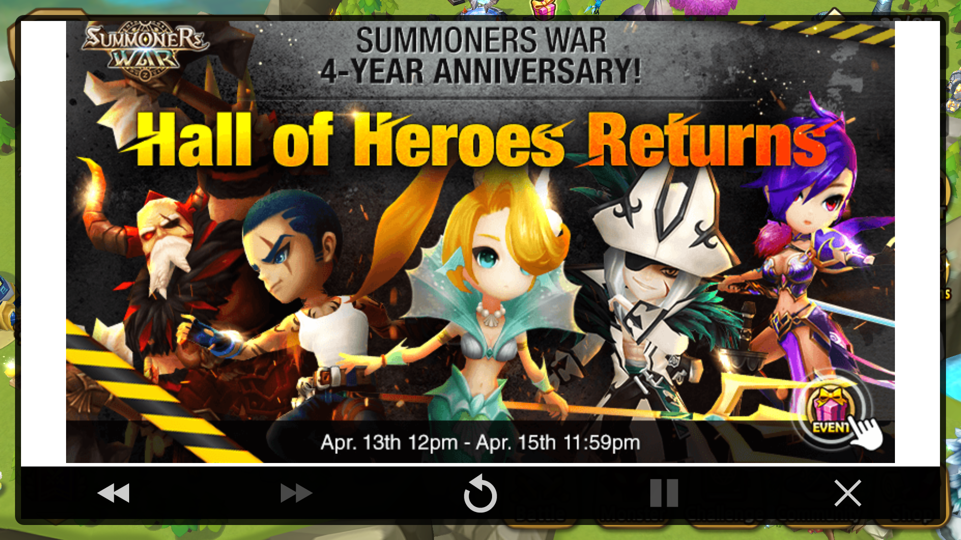 When is summoners war anniversary