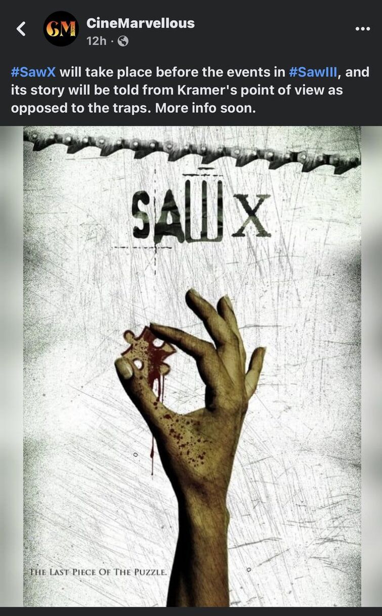 Saw x