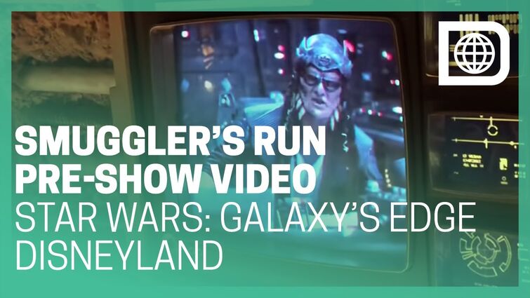 Extended Pre-Show with Hondo - Millennium Falcon Smuggler’s Run in Star Wars: Galaxy’s Edge