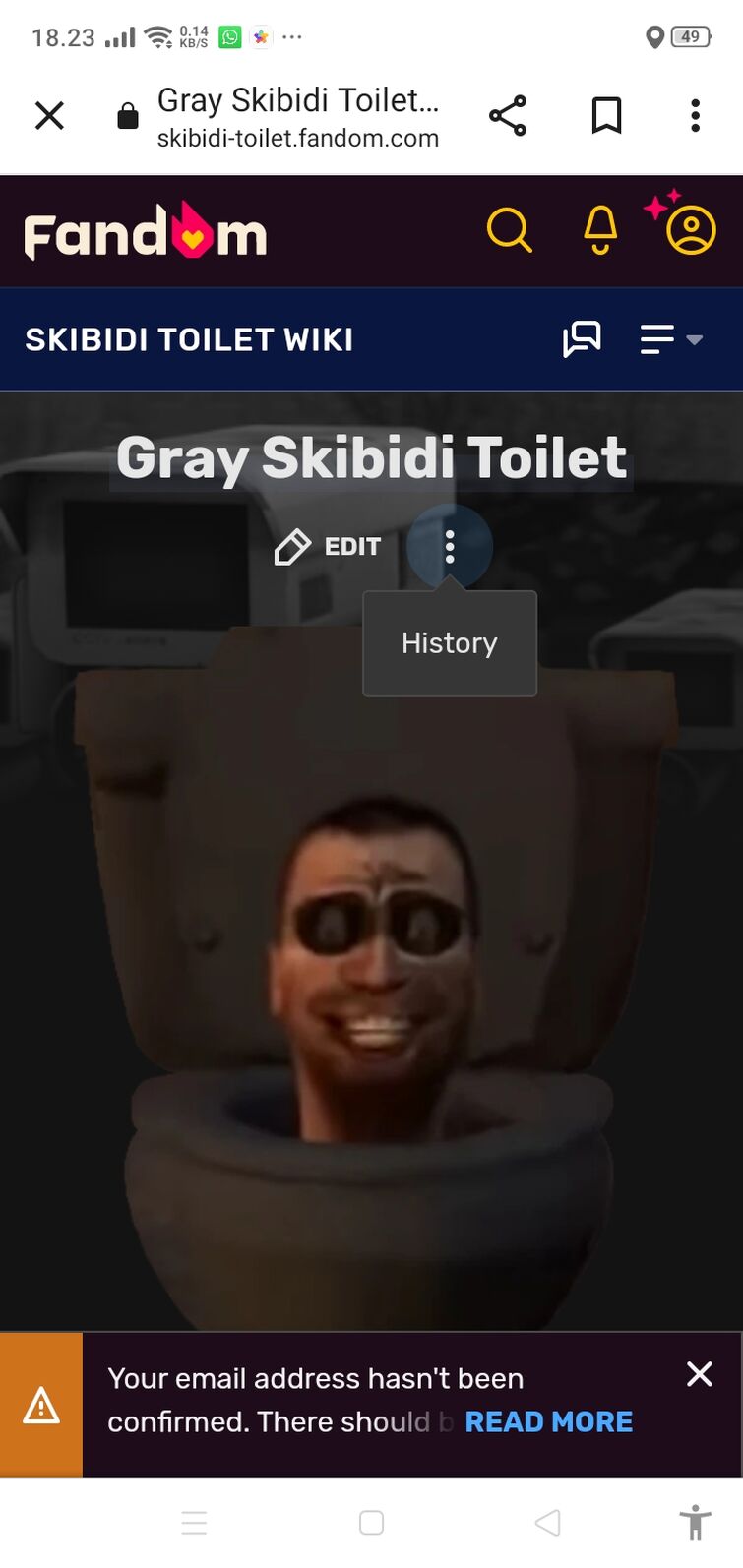 Gru Watches Skibidi Toilet 