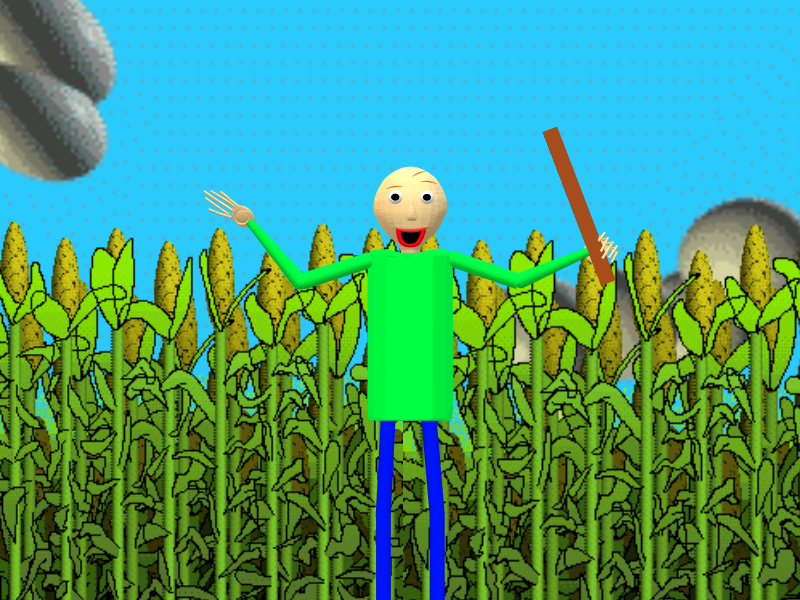 Recreation Of Baldi In Paint 3d Better Version Fandom - roblox baldi 3d