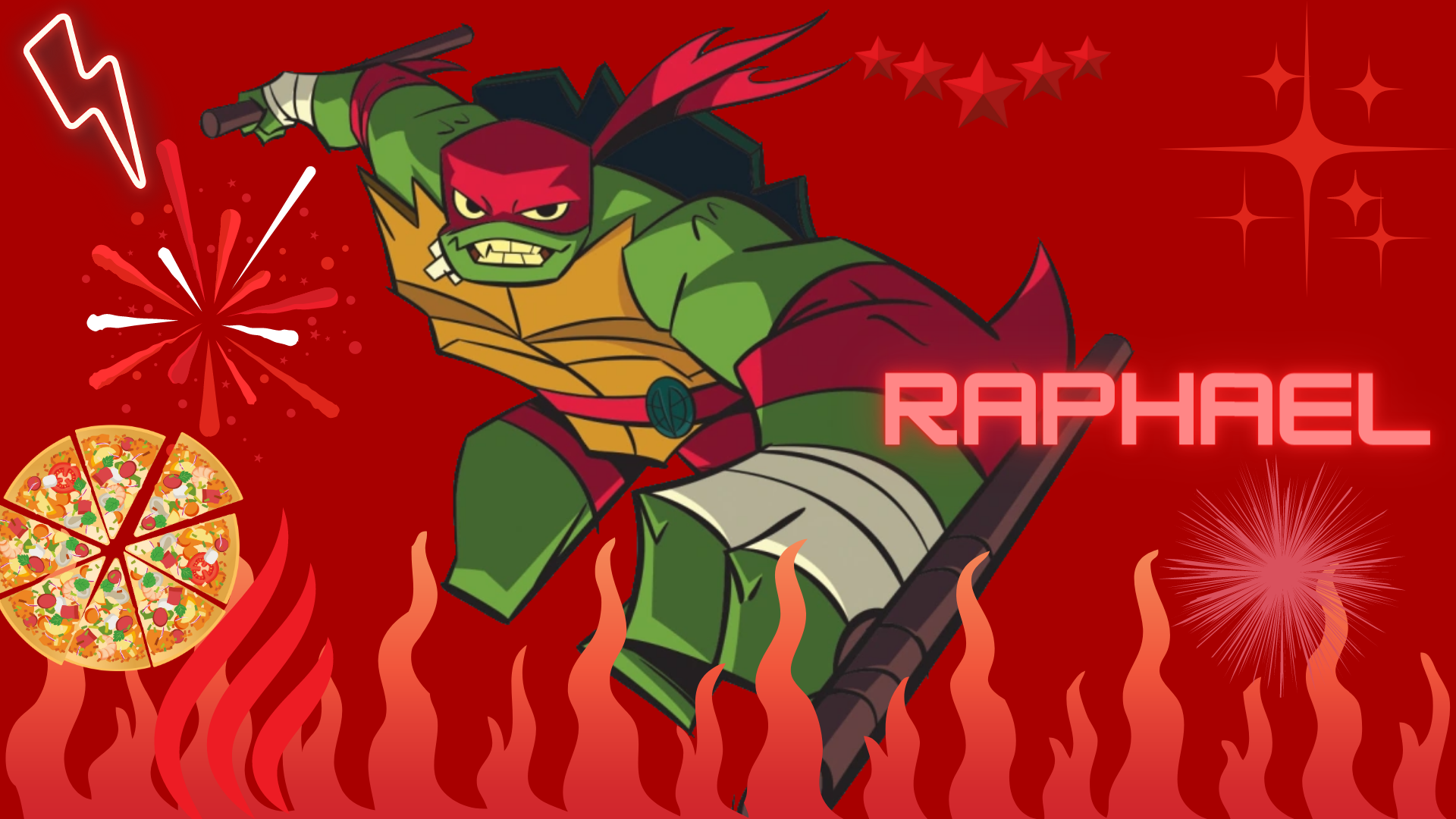 Raph Wallpaper Rise Of The Tmnt Fandom