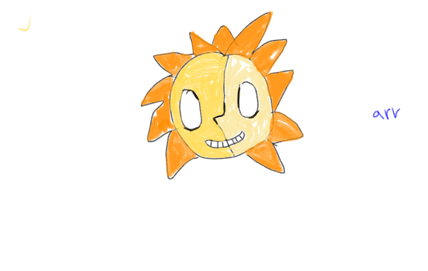 I tried to draw sun- | Fandom