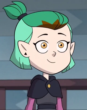 Amity with Purple Hair or Green Hair? | Fandom