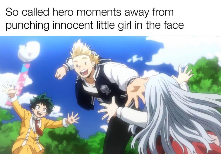 MEMES ANIME DE BOKU NO HERO ACADEMIA #7 