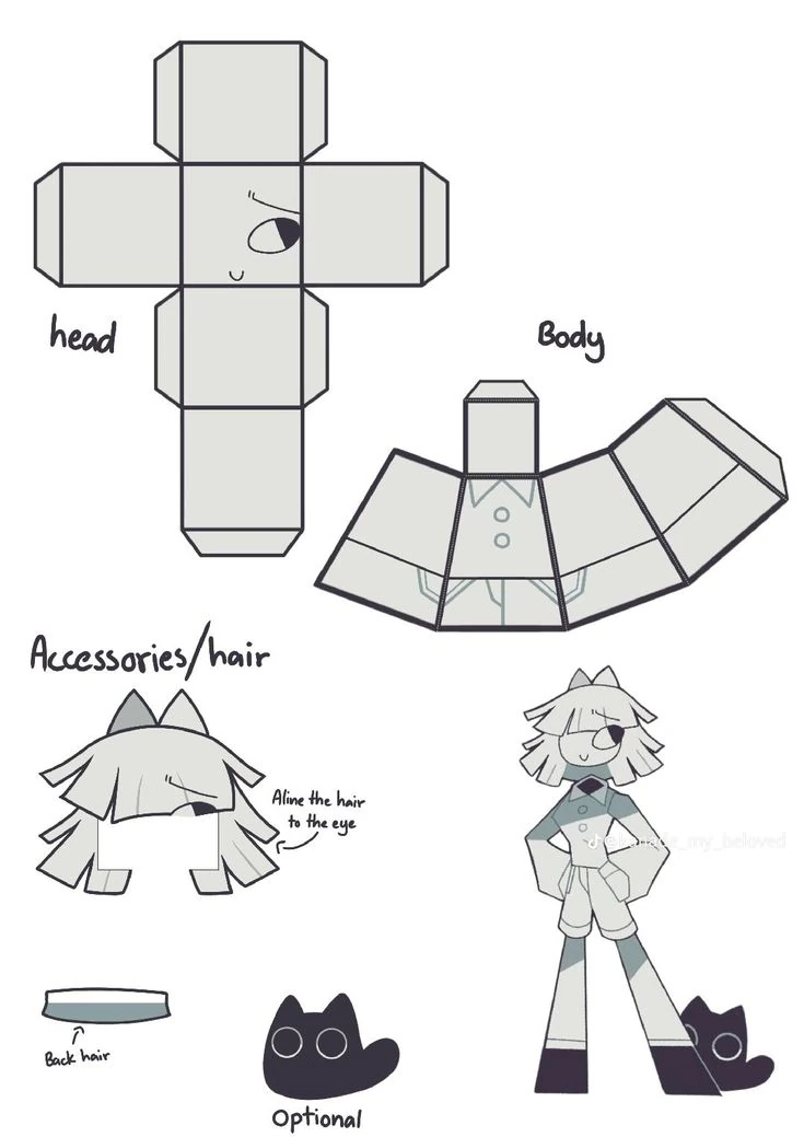 give me your oc and i will papercraftify it. | Fandom