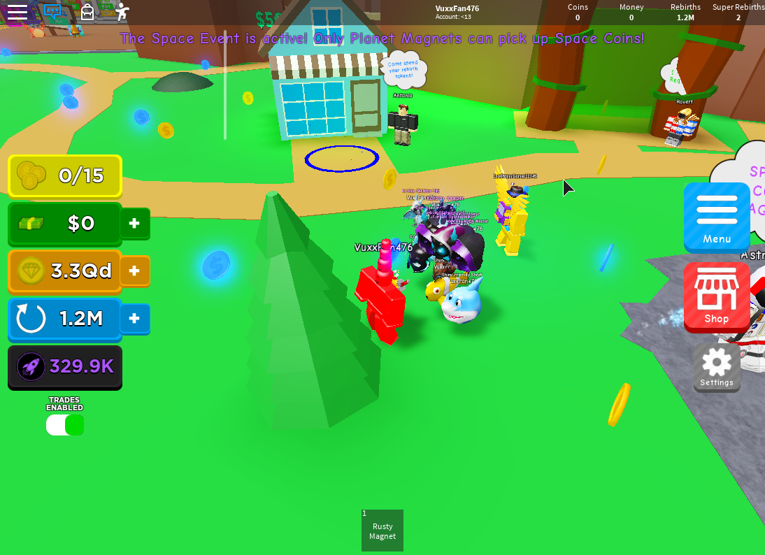 Discuss Everything About Magnet Simulator Wiki Fandom - roblox magnet simulator super rebirth