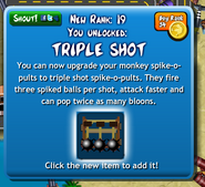 Triple shot unlock btd4