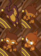 All Dart Monkey's appearances