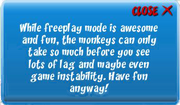 BTD4 Freeplay Message