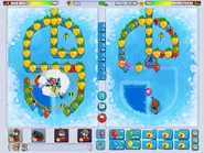 2-0-3 Cluster primary explosion activated, before spreading secondary clusters