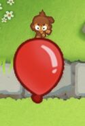 That... is a BIG bloon (small monkey towers and big bloon options)