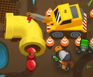 Bloon In Pipe Still Moving In That Direction