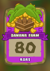 Rare Banana Farm Card (Banana Plantation)