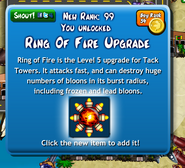 Ring of Fire (Rank 22) with glitched "New Rank"