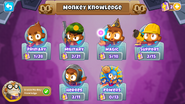 Enable Monkey Knowledge option, introduced in Version 2.0