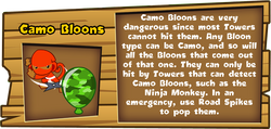 Introducing the bloondex: Forgot which rounds Camo bloons appear