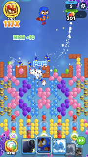 Ceramic block bloons pop