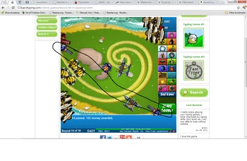 A dartling gun shooting match