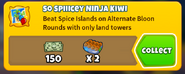 Ready to collect achievement