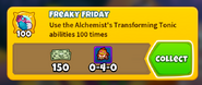 Freaky Friday ready to collect