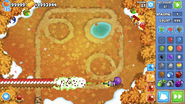 1-3-0 Hydra Rocket Pods creating 3 explosions at bloons per missile