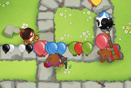 USANDO APENAS MACACOS INSTA - Bloons TD 6 