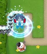 Cold Snap freezing Lead Bloons