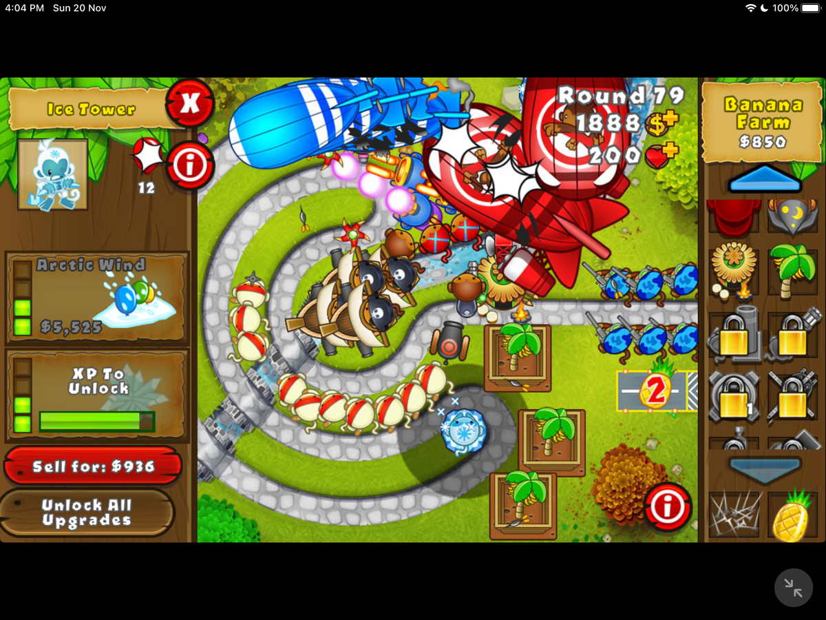 Experience Point Farming, Bloons Wiki