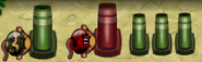 All appearances of the Mortar Tower in BTD4