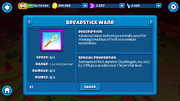 Breadstick Wand Description