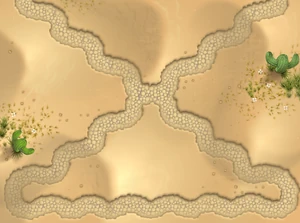 Hourglass - Desert Terrain