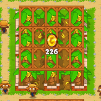 Level 2 Banana Farm on Mobile, along with some Monkey Farmers