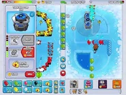 Upgrading from x-2-x to x-3-x, showcasing projectile size differences