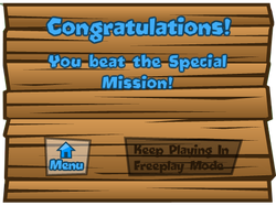 Congratulations Special Mission