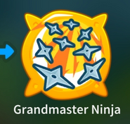 Grandmaster Ninja upgrade icon in upgrades menu
