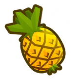 The Exploding Pineapple icon for the Monkey Ace upgrade of similar name