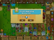 Finish speeding progress of Level 2 Monkey Bank?