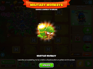 Mortar Monkey ready to unlock